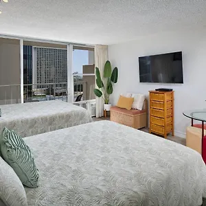 Hotel Prime Location - Waikiki Full Kitchen& Laundry
