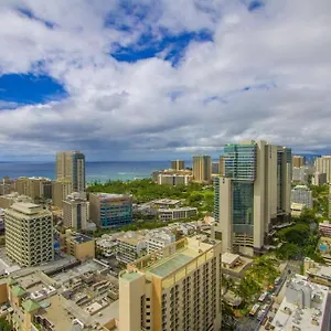 Royal Kuhio Penthouse With Ocean View On 35th Floor Honolulu